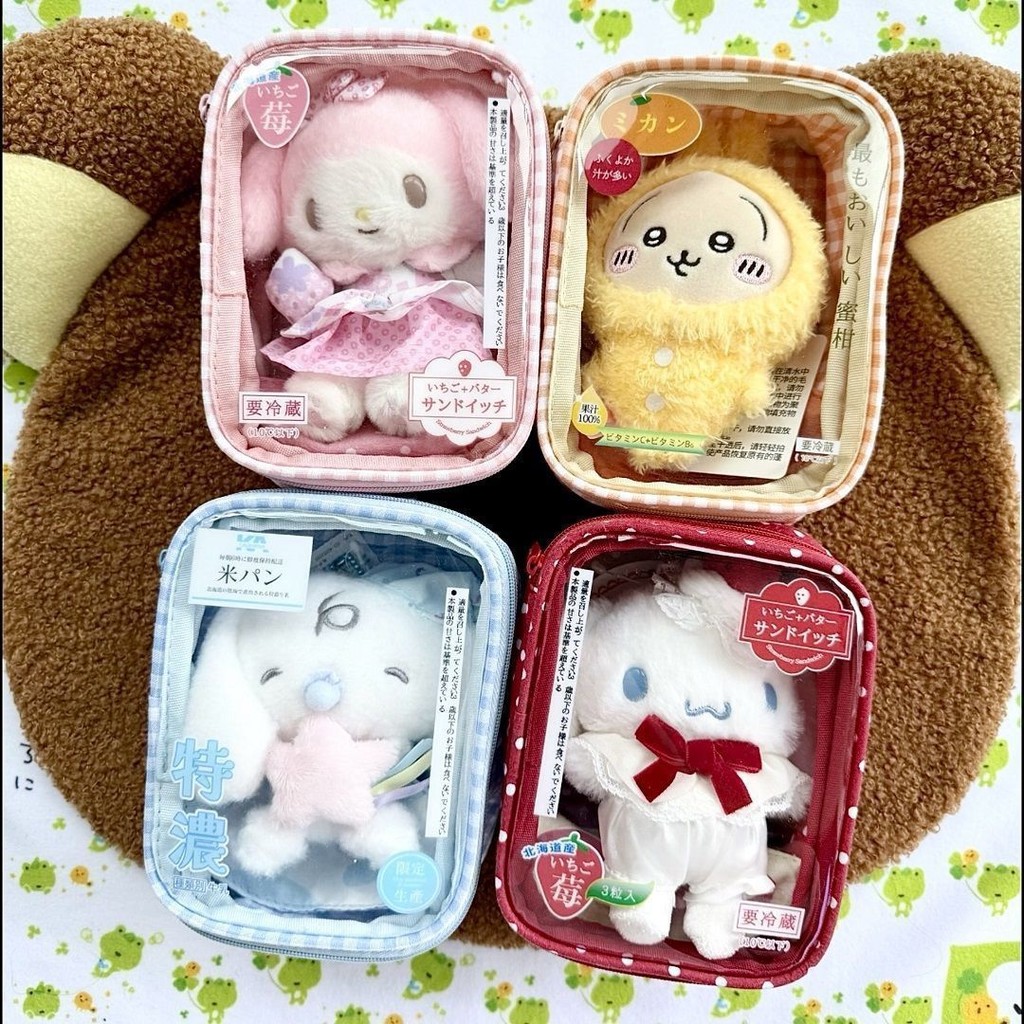 กระเป๋าเด็ก 10 ซม. ร้านสะดวกซื้อญี่ปุ่น Series Outing กระเป๋าเด็กเวอร์ชั่นเกาหลีกระเป๋าเก็บตุ๊กตาโปร่งแสง