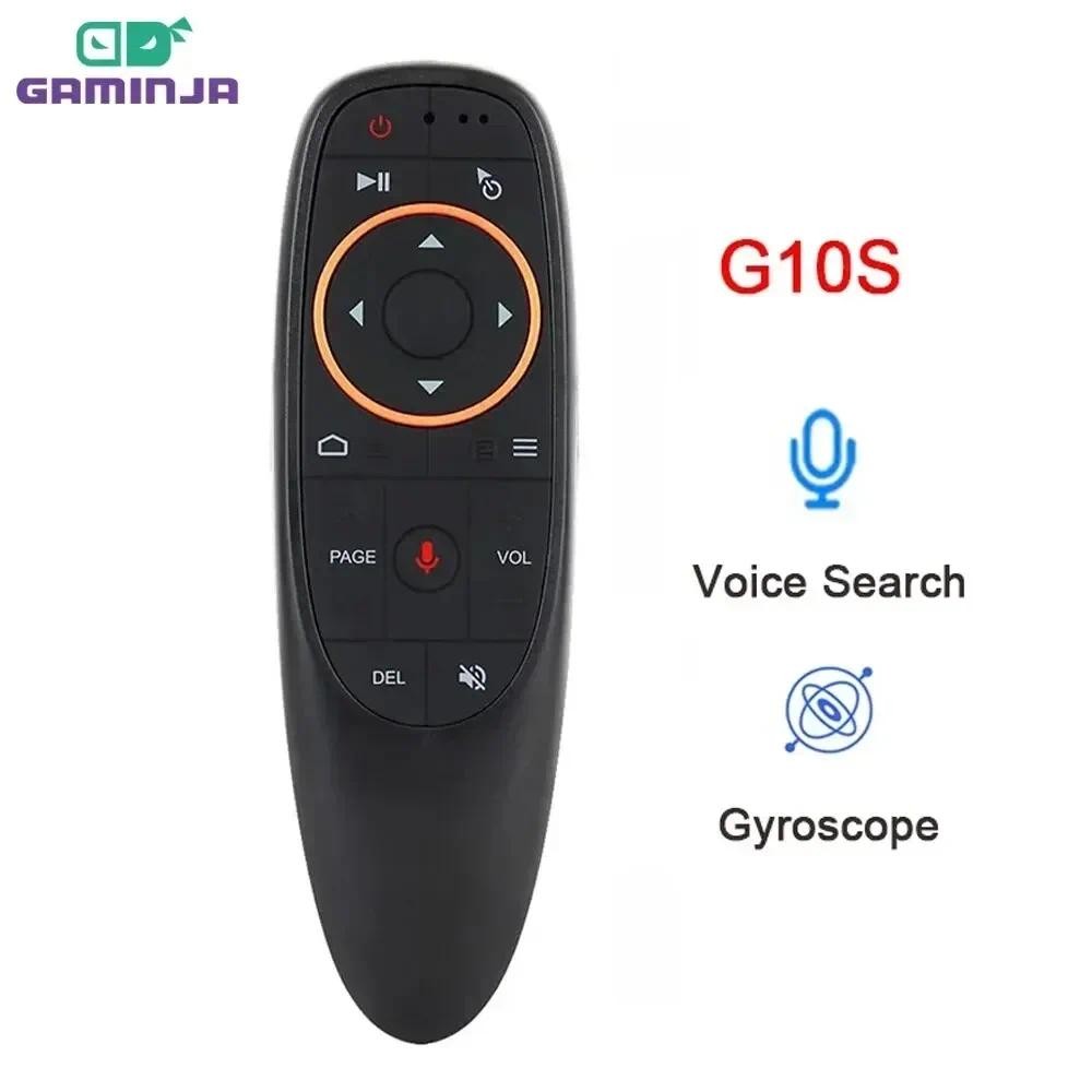 GAMINJA G10S Air Voice Remote Control 2.4G Wireless Gyroscope IR Learning for H96 MAX X88 PRO X96 MA