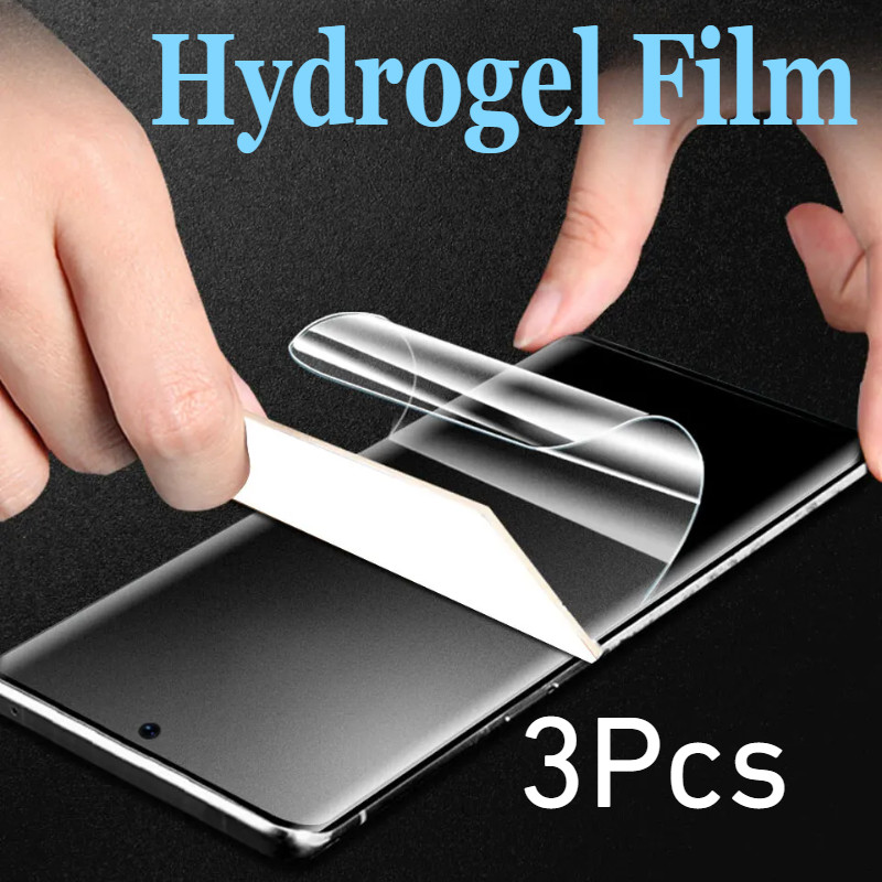 ไม่มีลายนิ้วมือ Matte Hydrogel ฟิล์มสําหรับ iQOO Z1 Z3 Z5 Z5x Z6 Z7 Z7i Z7s U1 U1x U3 U3x U5 U5 U5x 