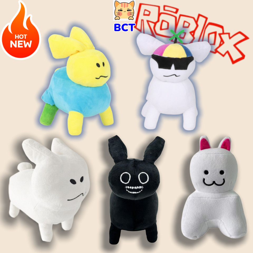BCT✨ตุ๊กตา โรบ็อกซ์✨Roblox Forsaken Gobby Plush น่ารัก Roblox Plushies ใหม่ Forsaken Gobby กระต่าย Plushy ตุ๊กตาหมอนนุ่มตุ๊กตาของเล่นสําหรับเด็กทารกของขวัญวันเกิดเด็กฮาโลวีน