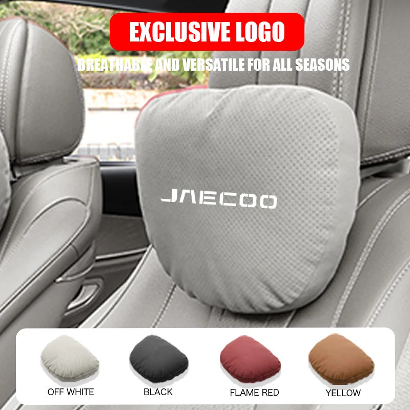 สําหรับ Chery Jaecoo J7 Phev 5EV J6 7 J5 J8 grill โลโก้ฝาครอบ 2025 อุปกรณ์เสริม Headrest คอสนับสนุนร