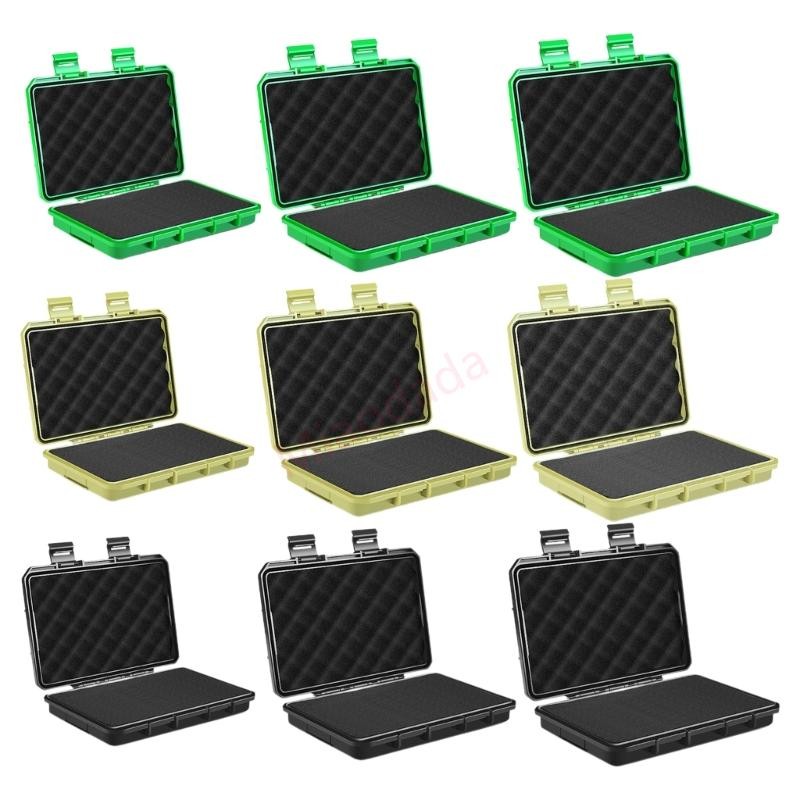 MDD กันน้ํา Hard Carry Tool Case กระเป๋าจัดเก็บกล่องกล้องการถ่ายภาพ