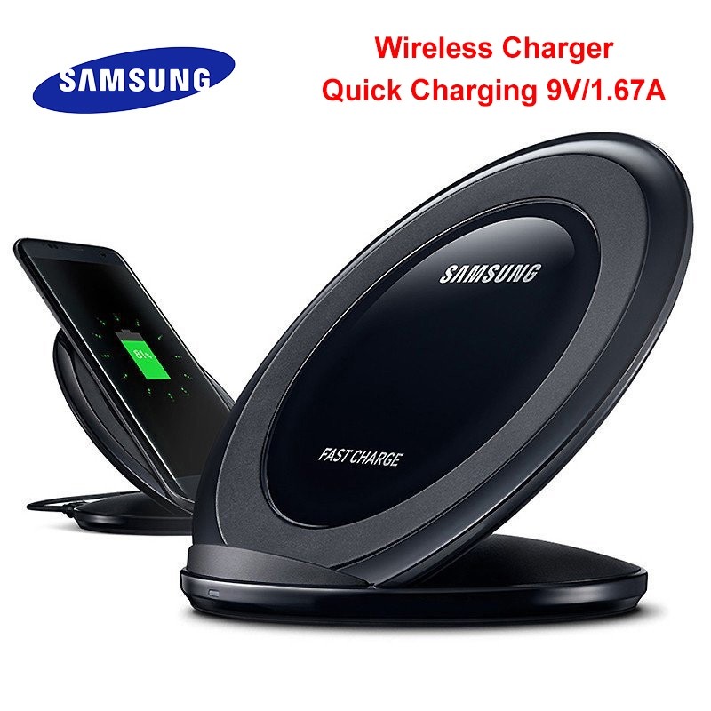 Samsung 15W Fast Wireless Charger 9V/1.67A Adaptive Quick Charging ขาตั้งแท็บเล็ต Pad อะแดปเตอร์สําห