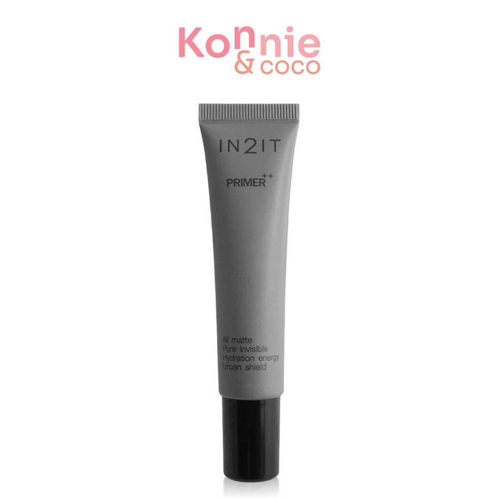 In2It Primer++ 15g #PMP ไพรเมอร์เนื้อกำมะหยี่บางเบา.