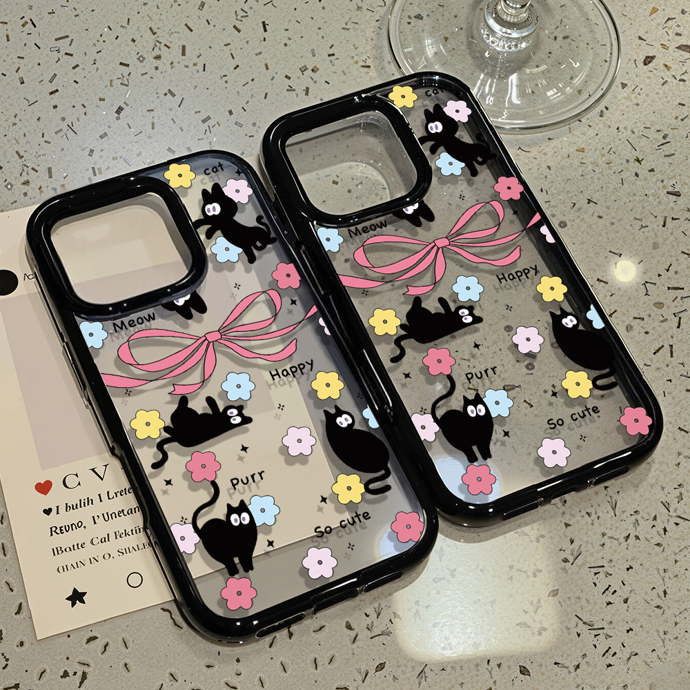 เคสโทรศัพท์ For iPhone 11 13 16 Pro Max  Case iPhone 13 14 15 Pro Max  12 13 Pro Max  13 Pro เคสโทรศัพท์อะคริลิค การ์ตูน