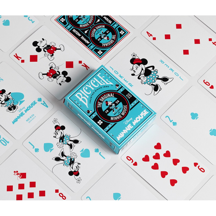 【BICYCLE】ไพ่ Disney Classic series card by Bicycle cardistry magic deck prop made in USA - รูปที่ 3