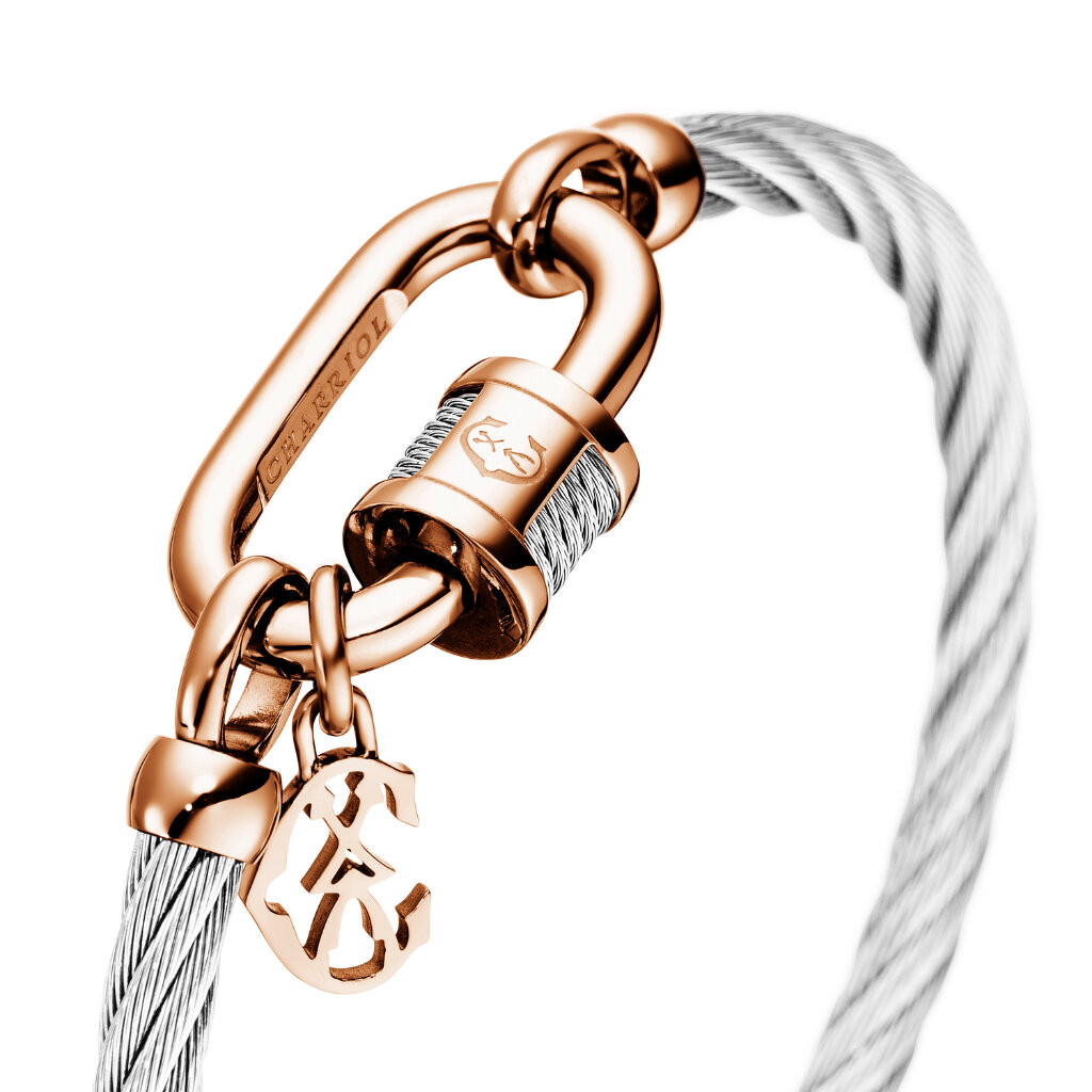 CHARRIOL سوار Forever Lock — روز جولد — صورة 3