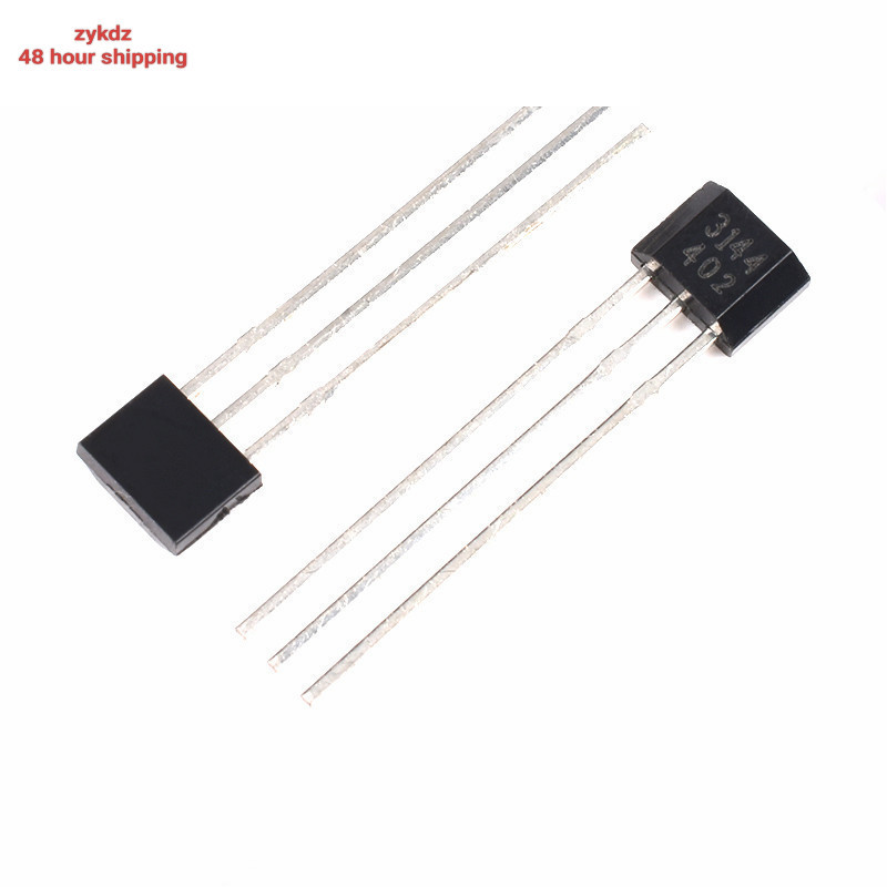 10PCS A3144E TO92 A3144 TO-92 3144 3144E Hall Effect Sensor IC ใหม่และต้นฉบับ