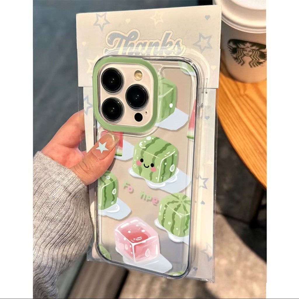 Softcase แตงโม Infinix ola ใส Anti-slip original INFINIX SMART 5 6 7 8 9 HOT 8 9 PLAY 10 PLAY 11 Pla