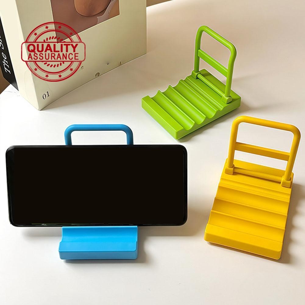 ที่วางโทรศัพท์มือถือ Creative Handcart Shape Holder Parallel Holder Desktop Phone Mobile E8t5