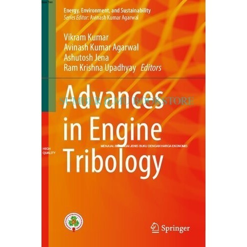 หนังสือการพิมพ์ก้าวหน้าในเครื่องยนต์ Tribology Vikram Kuma, Avinash Kumagarwal, Ashutush Jena, Ram K