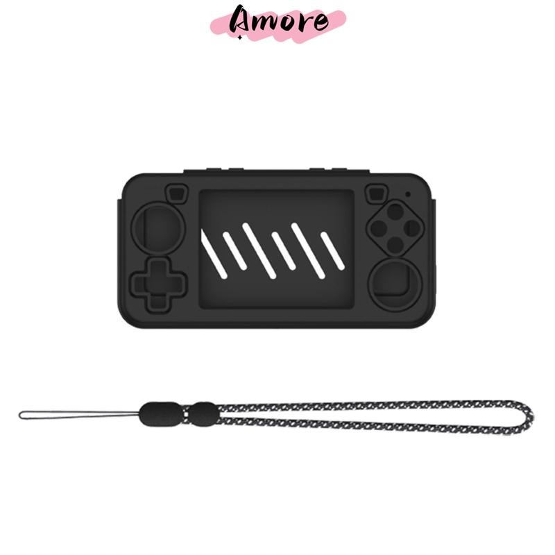 Amore เกมคอนโซลผิวป้องกันสําหรับ R36H Scratchproof Housing Shell กรณียืดหยุ่นกันน้ํา