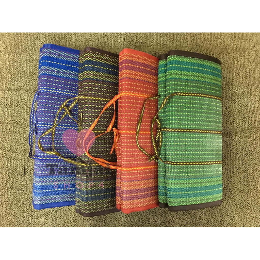 ถูกที่สุด🔥 เสื่อพับปิกนิค ยางพารา เสื่อยางพาราเกรดดี👍มี 4 พับ ผลิตที่ไทย สินค้าพร้อมส่ง 🏆 tj99