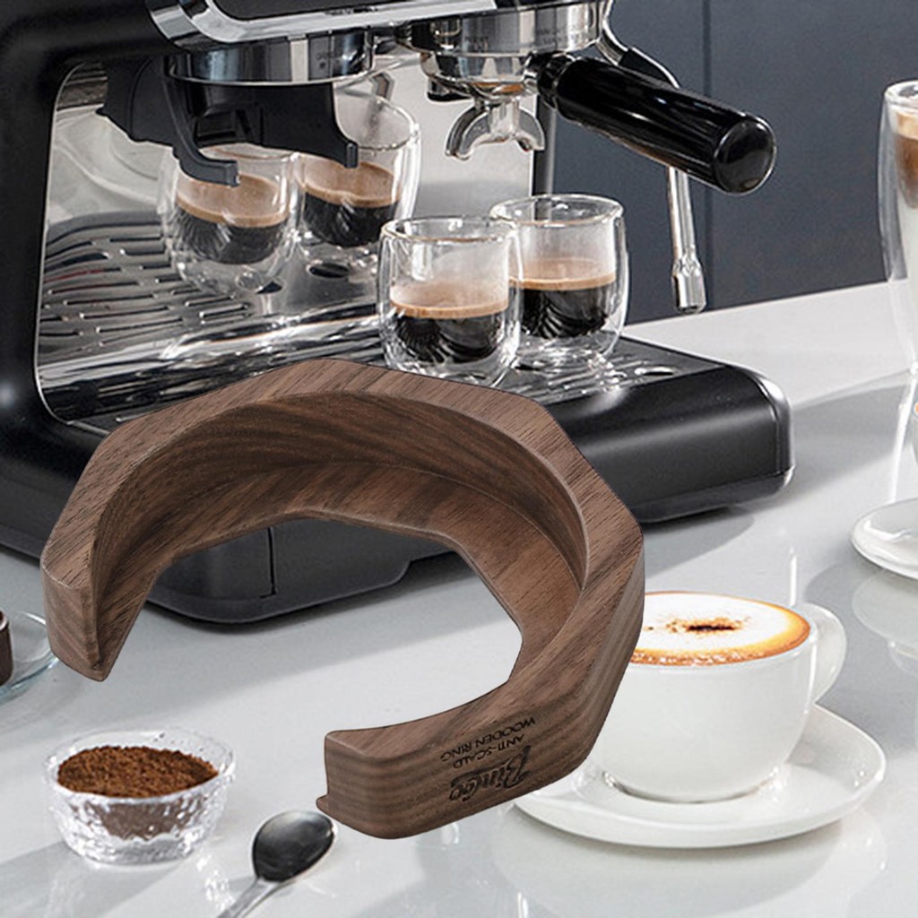 [zcins] Coffee Machine Grouphead Ring Decor แหวนไม้สําหรับอุปกรณ์เสริมเอสเปรสโซ E61