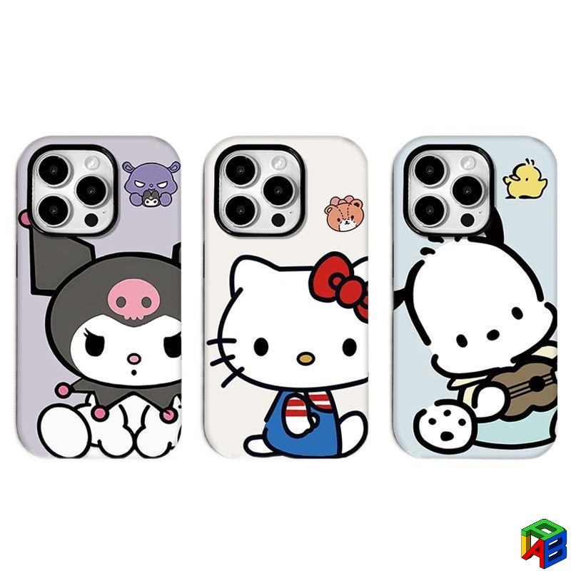 SANRIO สําหรับOppo Reno13 5G Reno 13Pro 5G Reno 12/12Pro 5G Reno10/10Pro Oppo A96 5G/Reno7Z = 8Z 5G/A54/A74 5G SanrioคอลเลกชันAnti-fall 2in1 กรณี