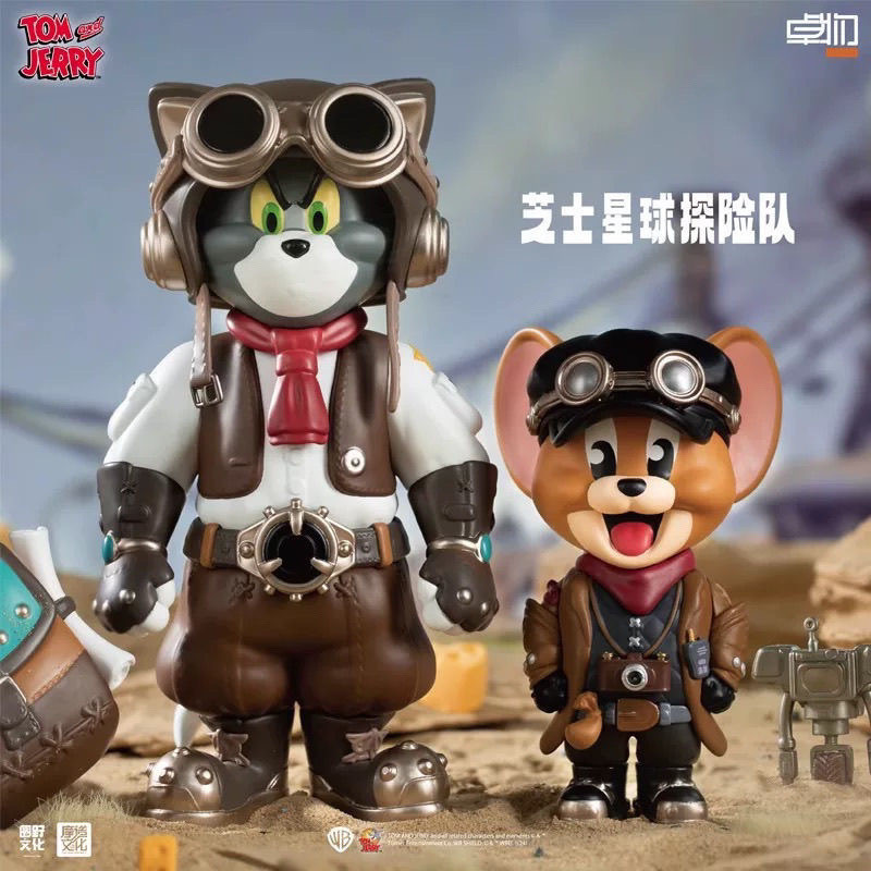 รับประกันของแท้] Yuanye Culture ของแท้ TOM เครื่องประดับและเมาส์ชีส Planet Expedition Merchanded Fig