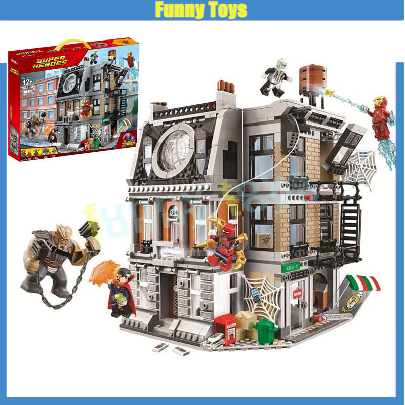 76108,Sanctum Sanctorum Showdown,Building Blocks,The Avengers,Super Heroes,ของเล่นของขวัญสําหรับเด็ก