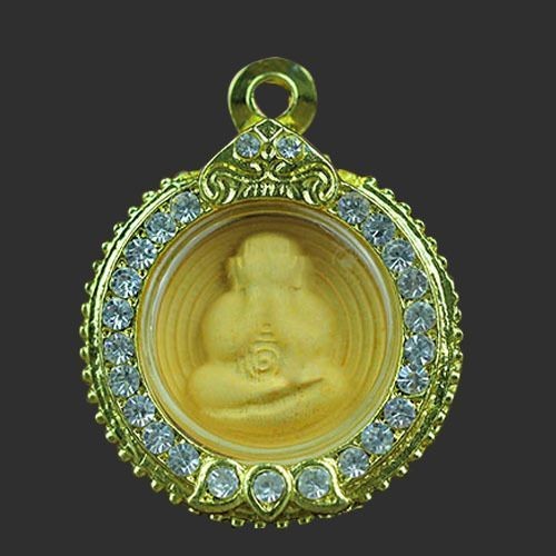 T Thailand Amulet LP KLOY Masked Buddha 7.31