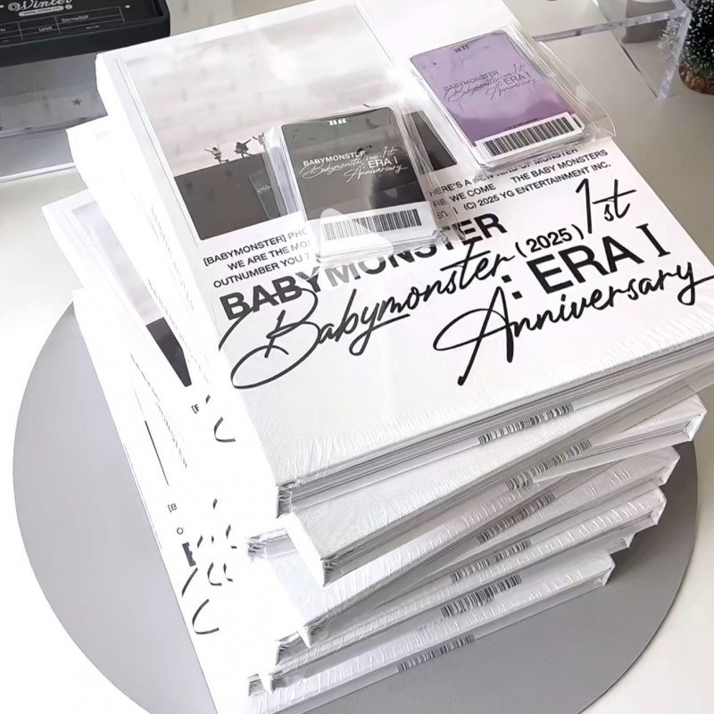 อย่างเป็นทางการของแท้ 2025 BABYMONSTER อัลบั้มครบรอบ 1 ปีอัลบั้มที่ระลึก PB Photo ยังไม่เปิด