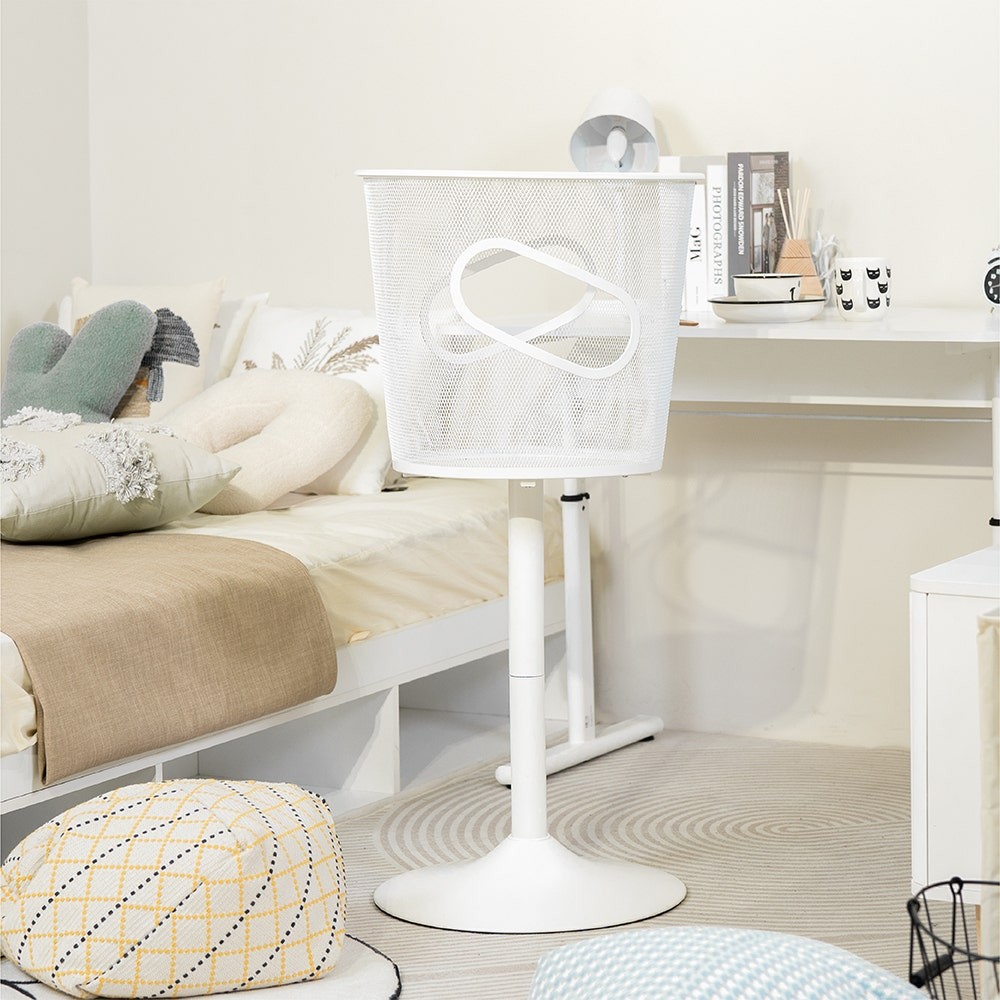 Koncept Furniture โต๊ะบาร์ KC-PLAY รุ่น OBAY-C45 เหล็กขาว (50x50x107 ซม.)  แบรนด์ KONCEPT FURNITURE