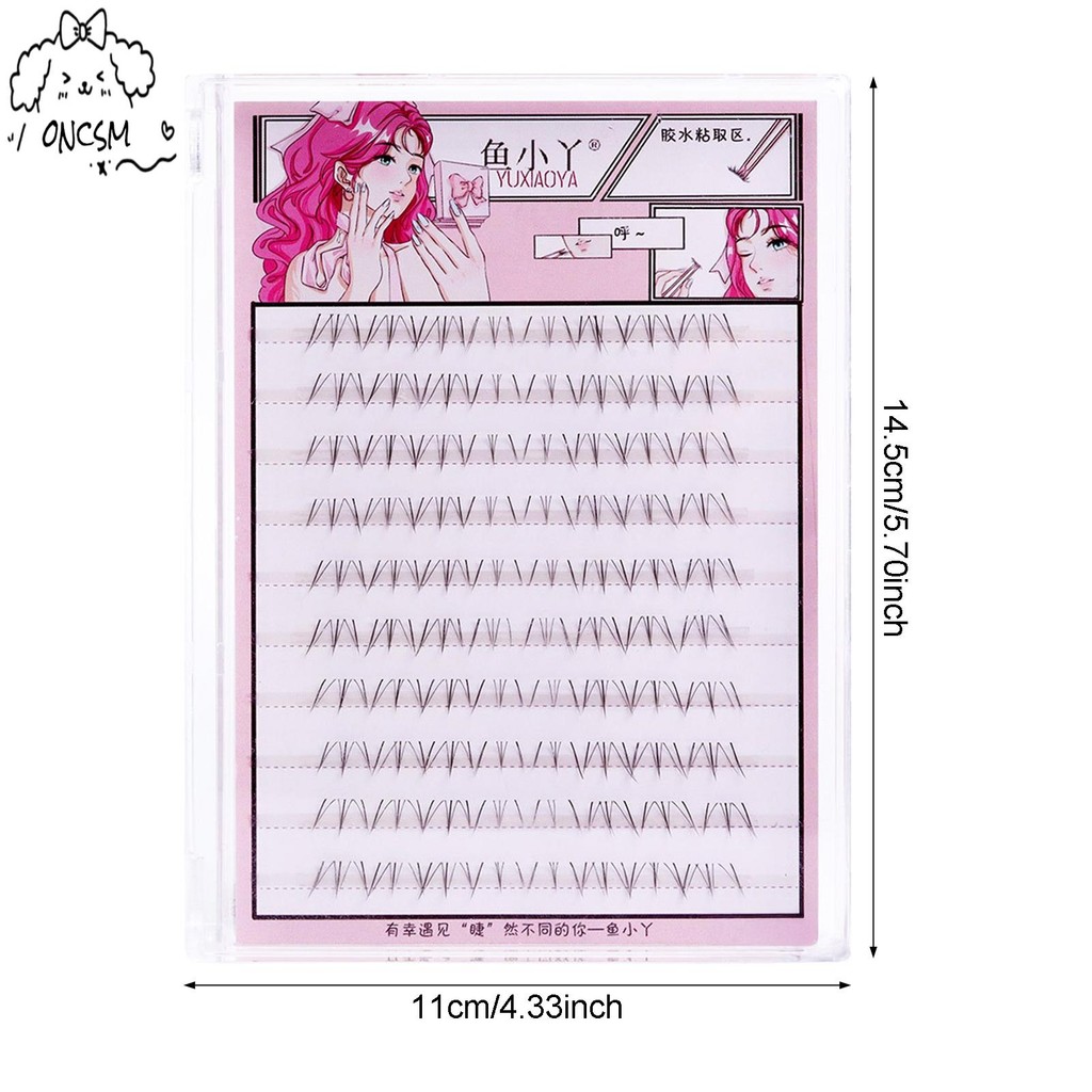 4-6มิลลิเมตร ทําเอง ขนตาด้านล่างสั้นส่วนบุคคลขนตาคลัสเตอร์ของขวัญที่สมบูรณ์แบบกับสาวหรือสุภาพสตรี - รูปที่ 2