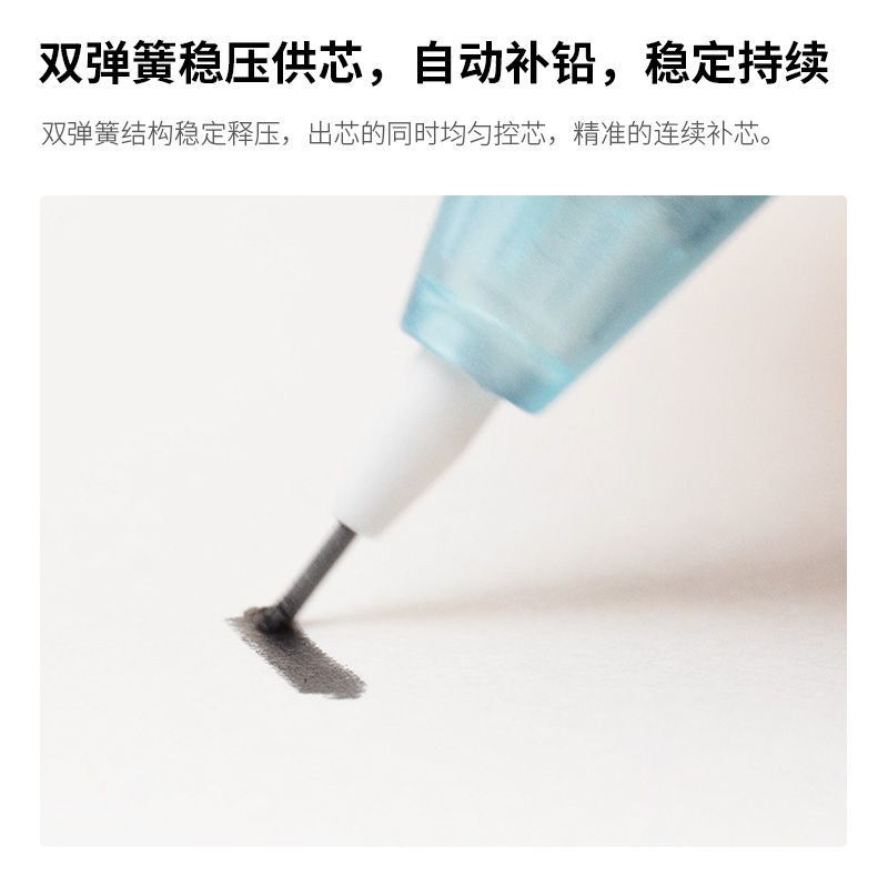 KACO Original Aspiration Press Type 0.5 มม. ชุดดินสออัตโนมัติสําหรับนักเรียนเพื่อฝึกการเขียนและการบ้านด้วยแกนตะกั่ว HB - รูปที่ 3