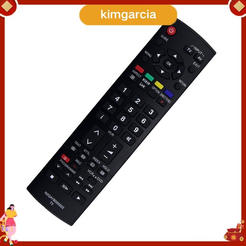 kimgarciaรีโมทคอนโทรลสําหรับPanasonic TV TX-32LED8F TH-42PZ8 TH-46PZ80E TX-L24C3E EUR7651120 เปลี่ยน
