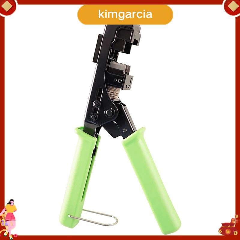 kimgarcia CAT5/5e และ CAT6/6A Jack Punch Down Tool, มุม 90 องศา, อะแดปเตอร์การกําหนดค่าอย่างรวดเร็ว