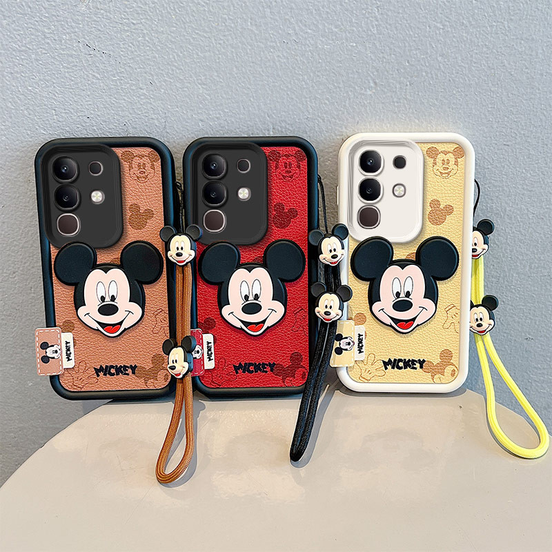 Vivo y29 case เคสโทรศัพท์หนังลายการ์ตูนสําหรับ