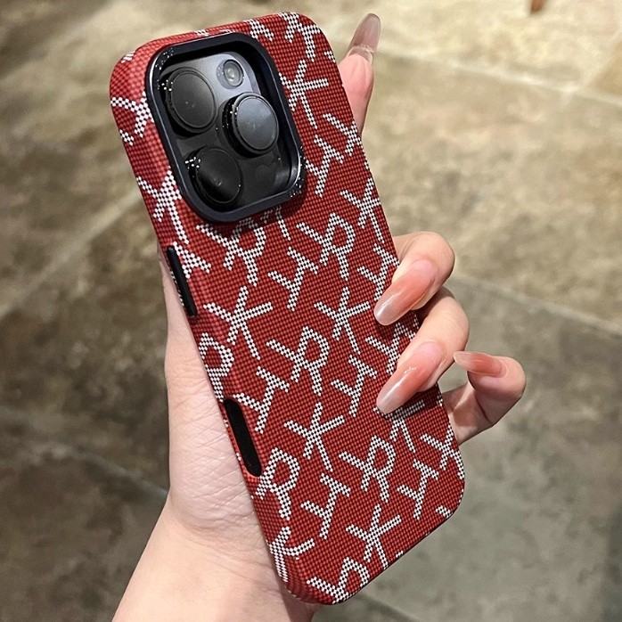 [รูปแบบคาร์บอนไฟเบอร์ + กรอบโลหะ + เปลือกแข็ง] สําหรับ iPhone 16 Pro Max 15 Pro Max 14 Pro Max เคสโท