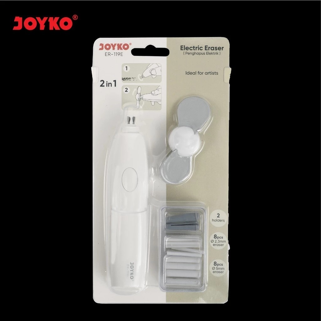 JOYKO ยางลบไฟฟ้า ER-119E 2 in 1