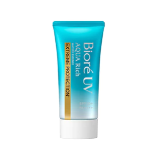 Biore บิโอเร ยูวี อะควา ริช วอเตอร์รี่ เอสเซ้นส์ เอ็กซ์ตรีม โพรเทคชั่น SPF50+PA++++ 50 กรัม
