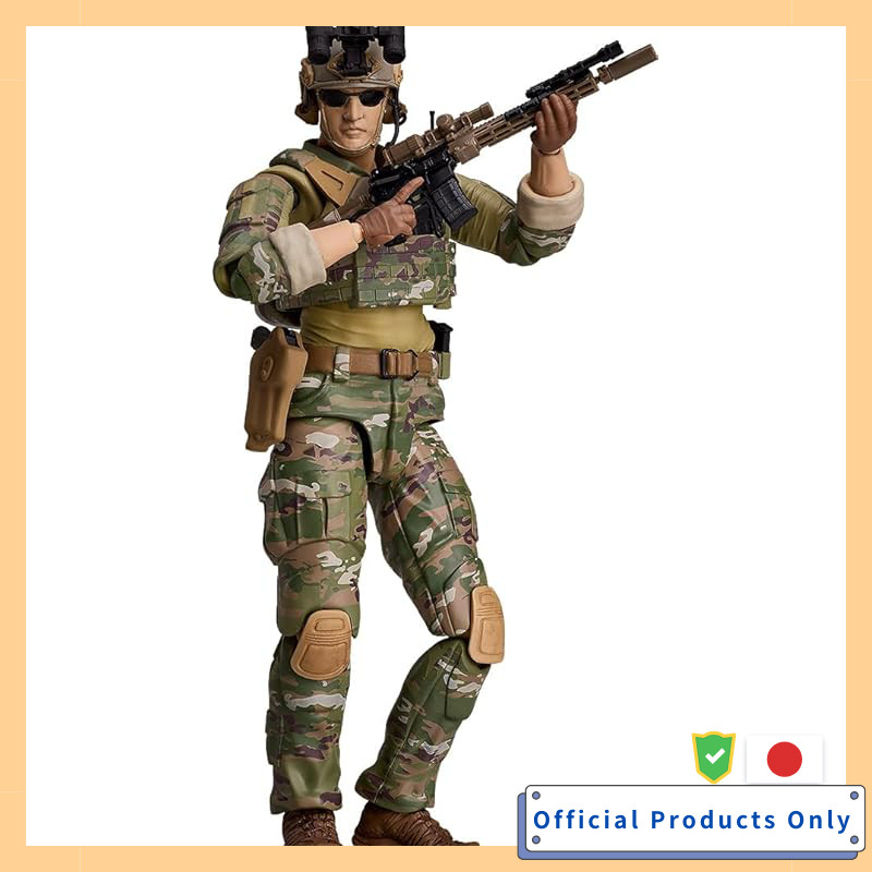 figma Little Armory Special Forces Soldier Non-Scale Painted Movable Figure