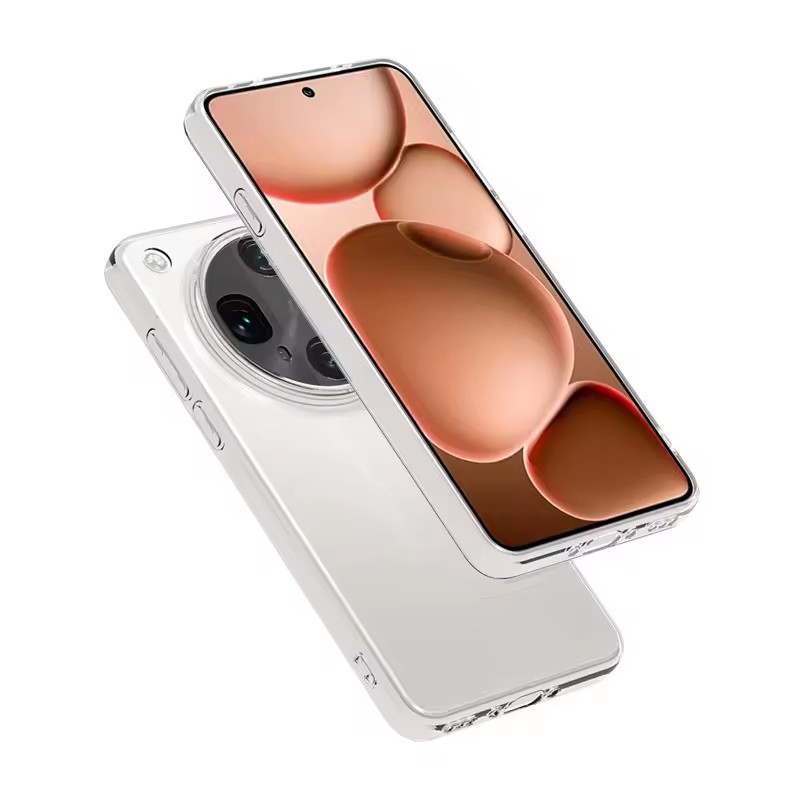 ใส Silcone เคสโทรศัพท์สําหรับ OPPO ค้นหา X8 X8s X7 Ultra X6 Pro 5G 4G 2025