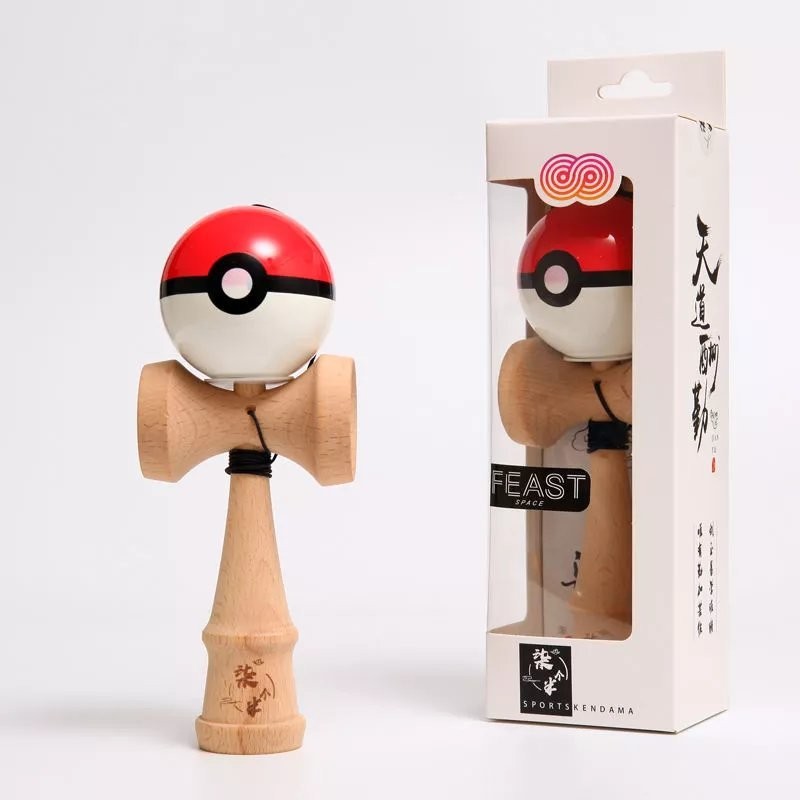 Professional ญี่ปุ่น kendama kendama kendama Sun Moon ของเล่นเด็กทักษะ Ball Entry Model