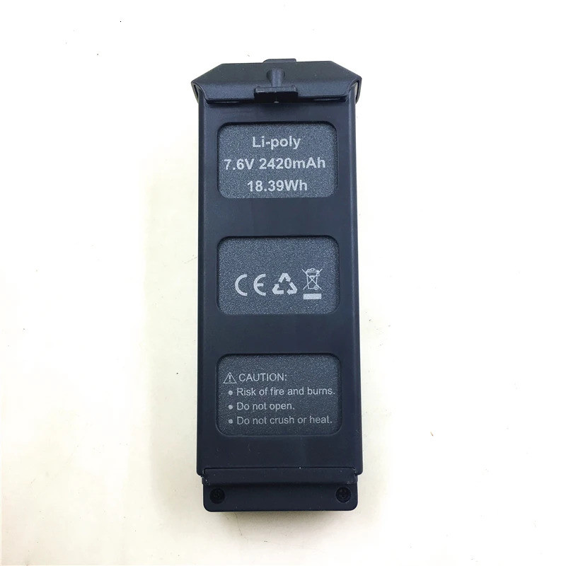 MJX B5W 4K 7.6V 2420mAh Li-Po สําหรับ MJX Bugs 5W 4K รุ่น RC Quadcopter Drone อะไหล่อุปกรณ์เสริม