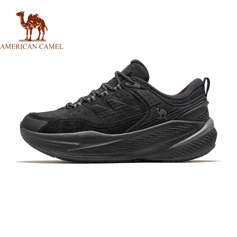 AMERICAN CAMEL รองเท้าวิ่ง แบบมีซัพพอร์ตและตาข่ายสำหรับความสบาย