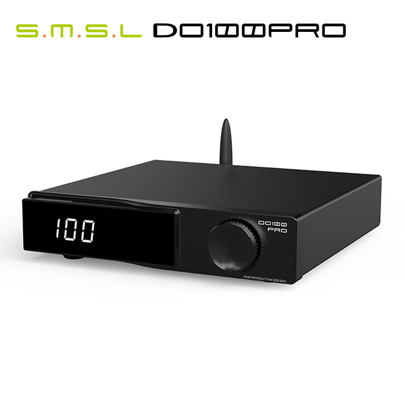 SMSL DO100 PRO Balanced Decoder ES9039Q2M*2 BT5.1 รองรับทีวี HDMI MQA ถอดรหัส DO100PRO DAC
