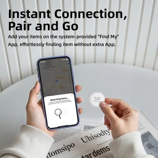 GOOJODOQ Smart Tag Smart Tracker Anti Lost Bluetooth Finder Locator Only Supports i-OS For Kids Key Pet Phones