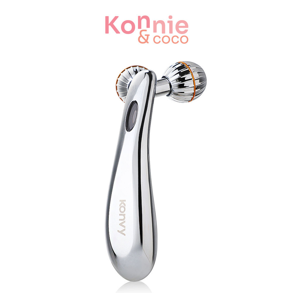 Konvy Y-Shaped Beauty Bar คอนวี่ ลูกกลิ้งนวดผิว สีเงิน.