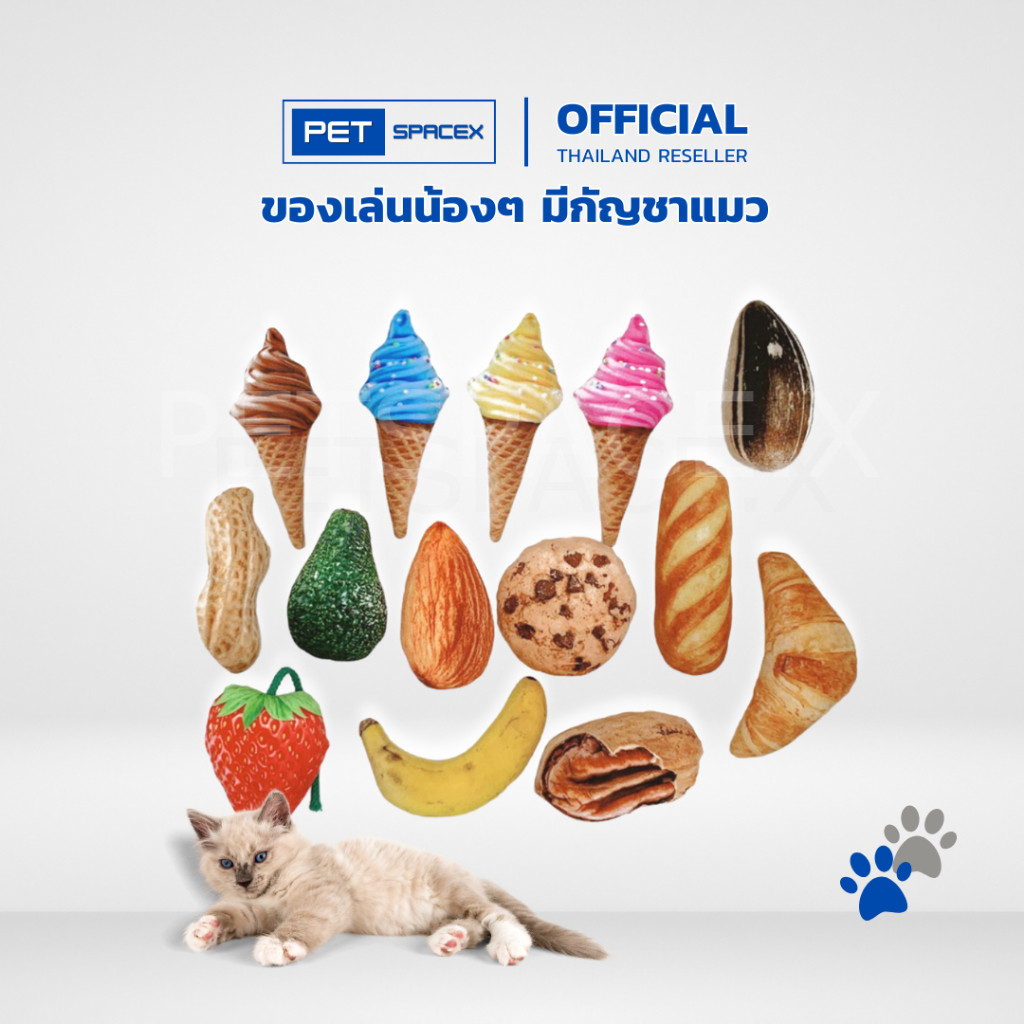 ของเล่นแมว เซ็ตของหวาน ของเล่นหมา แมวเล่น หมาเล่น ไม่เป็นอันตรายต่อพวกเค้า ปลอดภัยแน่นอน