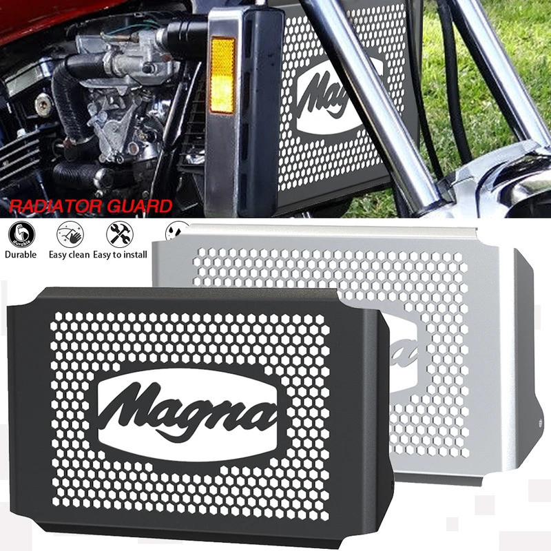 หม้อน้ํารถจักรยานยนต์ Grille Guard Cover Protector สําหรับ Honda VF750/VF 750 VF750C BJ VF750C Magna