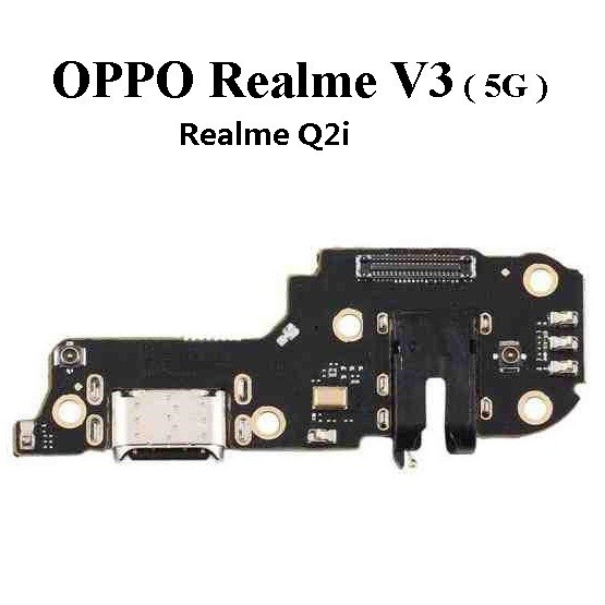 BM OPPO Realme V3 ( 5G ) 2020 / Realme Q2i USB Data Dock Charger พอร์ตชาร์จ Mic Board สําหรับซ่อม