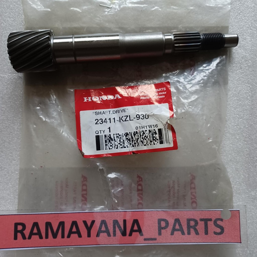 SHAFT DRIVE BEAT ESP SCOOPY ESP 23411KZL930