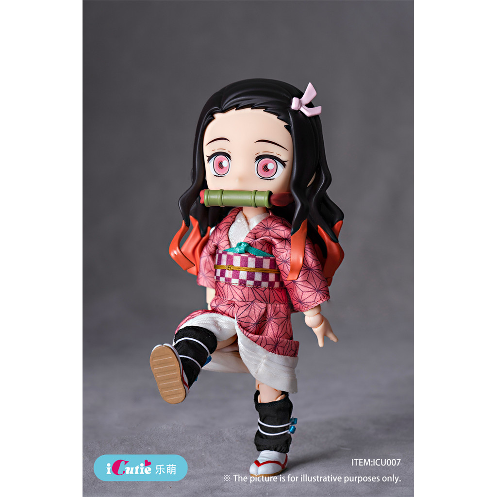 [ระดับไฮเอนด์] พร้อมส่ง iCutie ob11 & gscdoll ICU007 ชุดคอสตูม Demon Slayer Nezuko