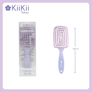 KiiKii Beauty หวีผม หวี หวีนวดผม หวีแอร์รี่ หวีกระดูก โค้งรับศีรษะ ช่วยเกล้าผม ไม่กินผม