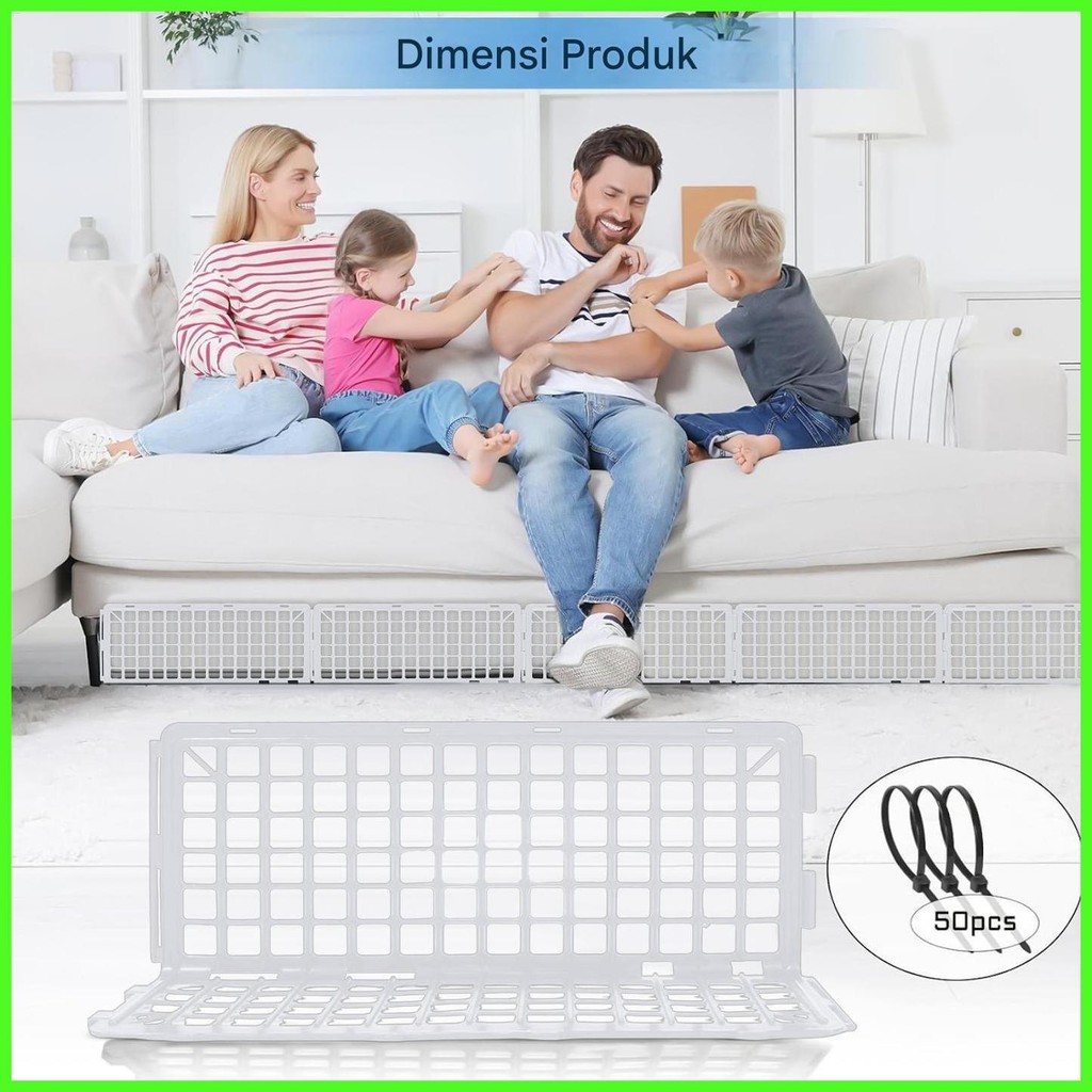 Under Couch Blocker Underneat Couch Blocker Pet Guard 12 ชิ้นทนทาน Cat Stopper สัตว์ป้องกันสําหรับ c