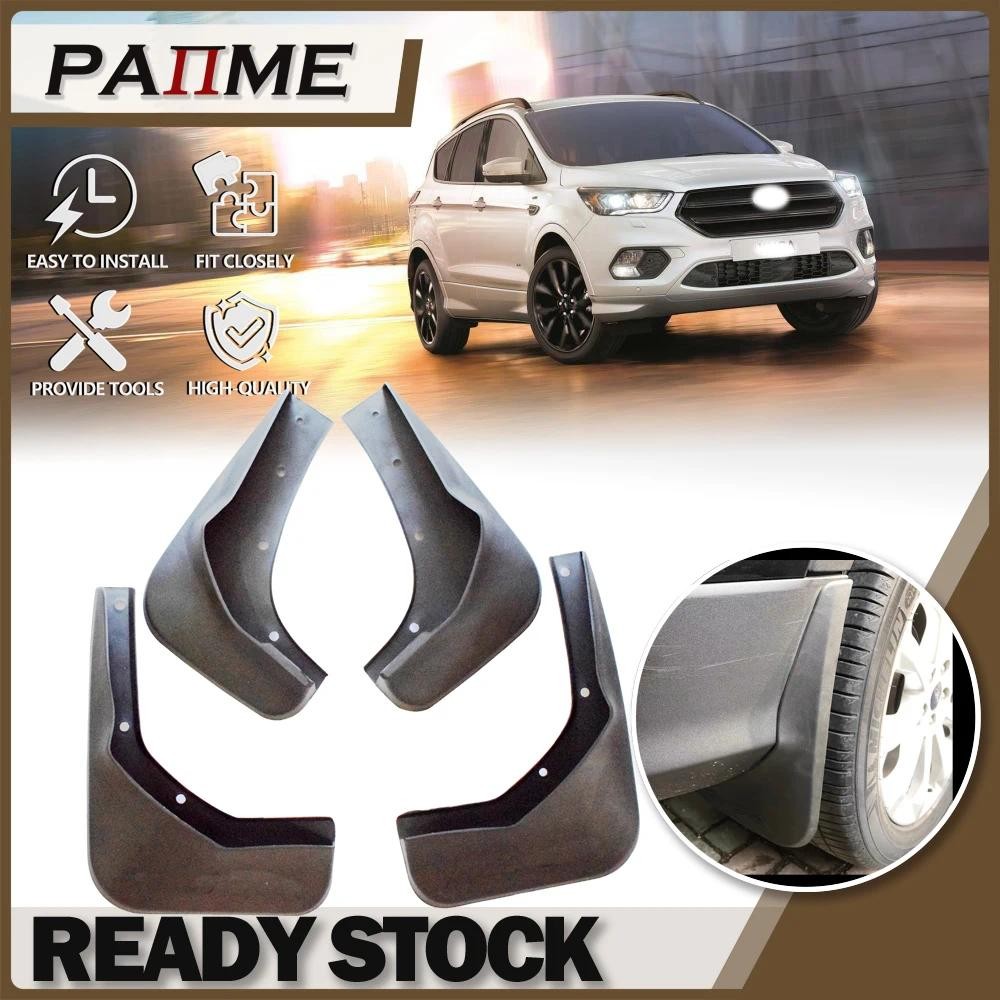 4 PCS รถ Mud Flaps เหมาะสําหรับ Ford Kuga Escape 3gen 2013 - 2019 Mudguard Splash Guards Fender Mudf