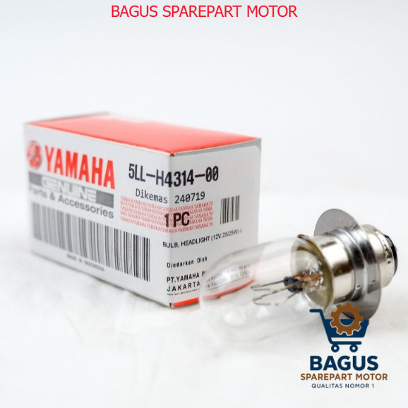 ไฟมอเตอร์ไซค์หน้า 2 ขา Yamaha 5LL-h4314-00 อะไหล่มอเตอร์ไซค์