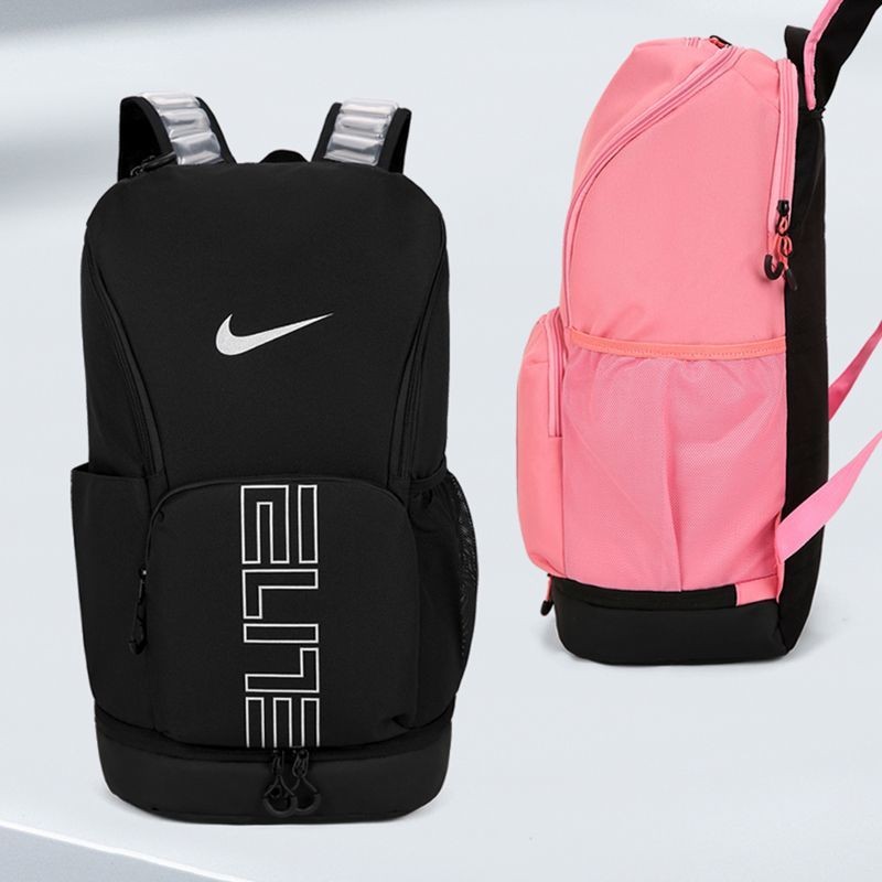 [เน้นคุณภาพระดับไฮเอนด์] Air Cushion Basketball Elite Bag Elite Bag Student Backpack Campus School B